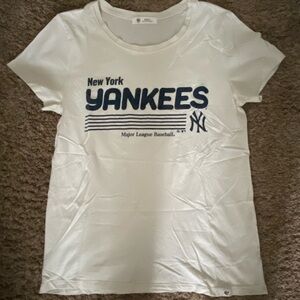 New York Yankees White T-Shirt